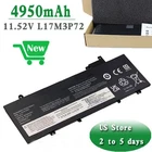 NEW L17M3P72 SB10K97622 L17M3P71 57Wh Battery For Lenovo ThinkPad T480S Series
