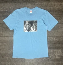 Supreme SS22 T-Shirt Roy DeCarava Mississippi Tee Light Slate Crew Men’s Size S