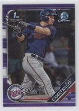 2019 Bowman Chrome Prospects Purple Refractor 125/250 Ryan Costello #BCP-101 c5r