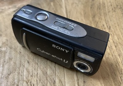 Sony Cyber-shot DSC-U20 2.0MP Digital Camera - Black for sale