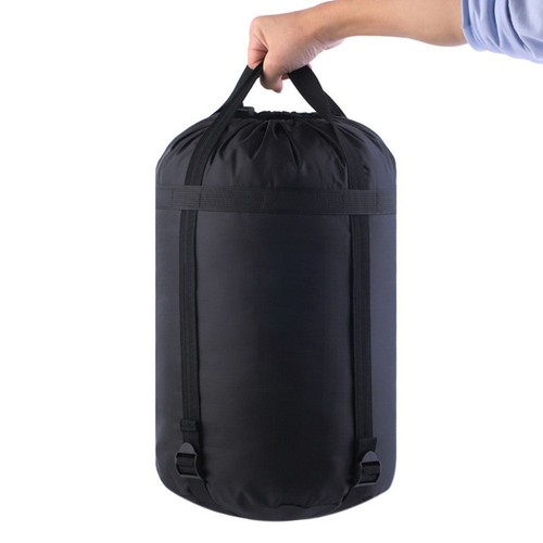 Nuevo Saco de Dormir Gran Capacidad 1 pieza 43x23x23cm Negro Bolsa de Compresión - Imagen 6 de 12