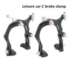 73-95mm Bike C Brake Caliper Set Rear Front Long Arm Brakes Kit Side Pull Brake 