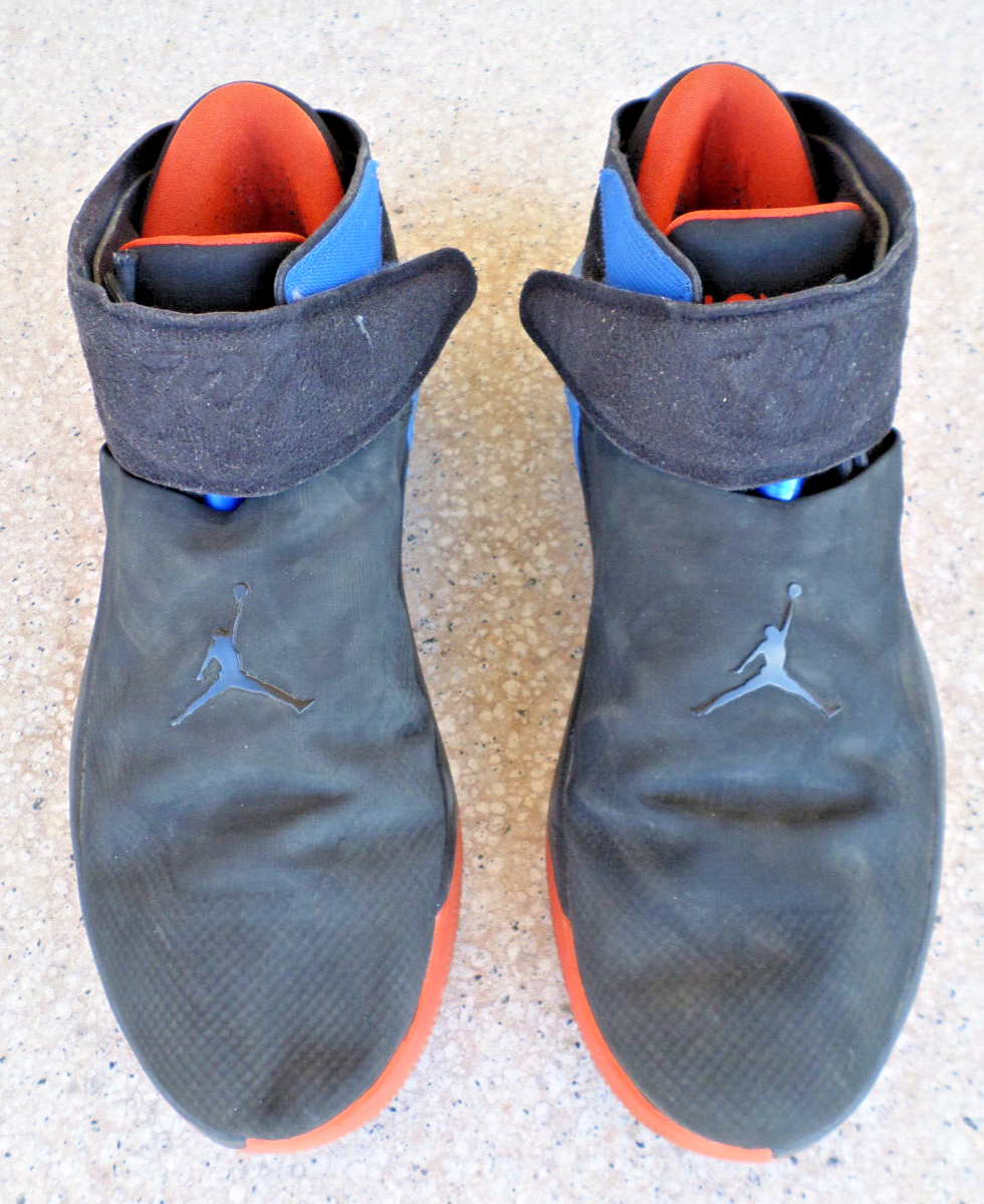 Nike Air Jordan Why Not Zero Black Orange Blue Basketball Shoes