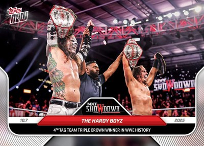 Topps WWE Wrestling 2025 - Card 102 - The Hardy Boyz