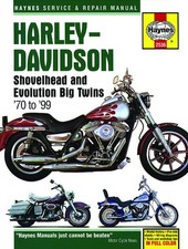 Harley-Davidson Shovelhead & Evolution Big Twins (1970-1999) Haynes Repair