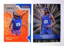 ISAIAH JACKSON (RC #/150) 2021-22 Wild Card Alumination Smashing #SM-7, #ABC-28