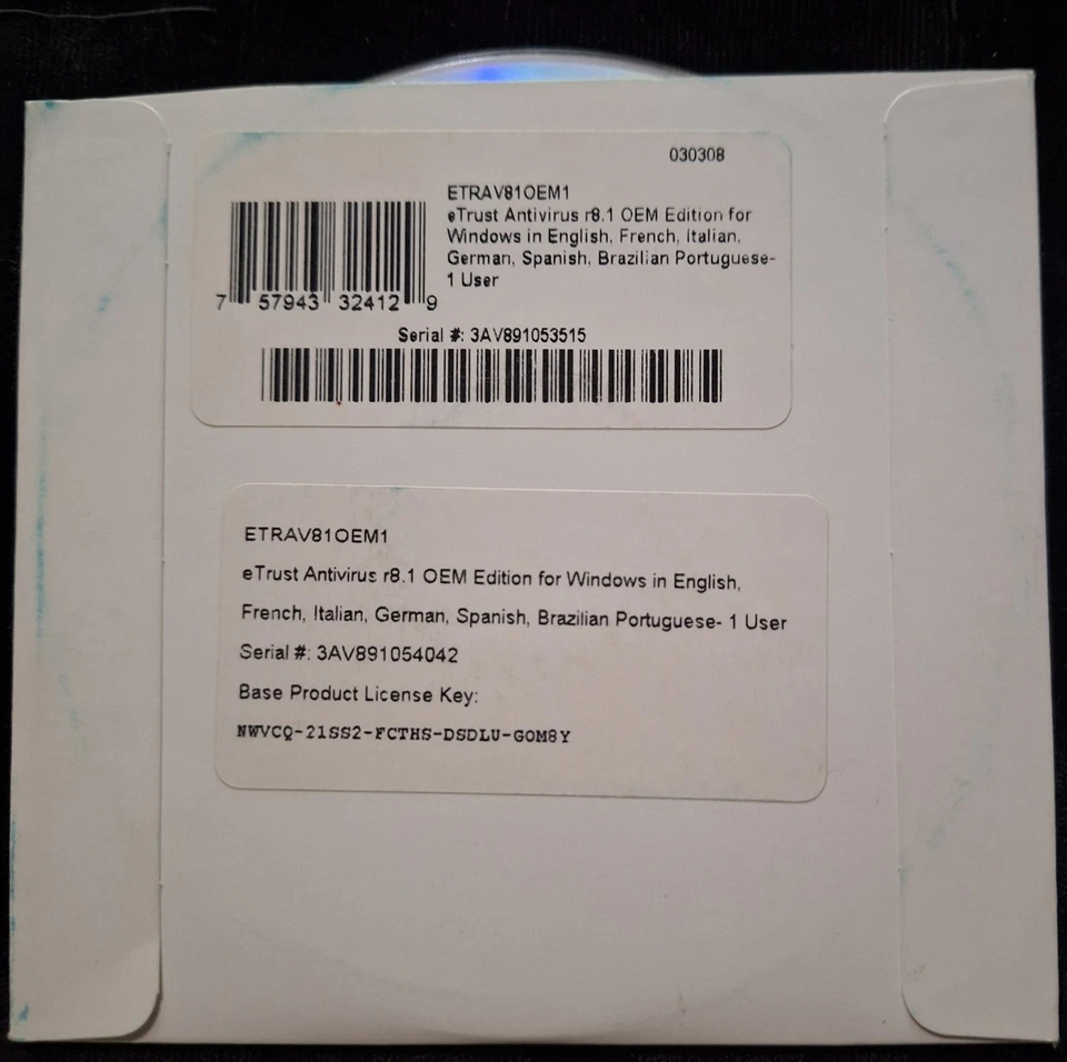 CA eTrust Antivirus r8.1 CD for Desktops, Servers, PDA's and Windows Groupware  - Image 3 of 3