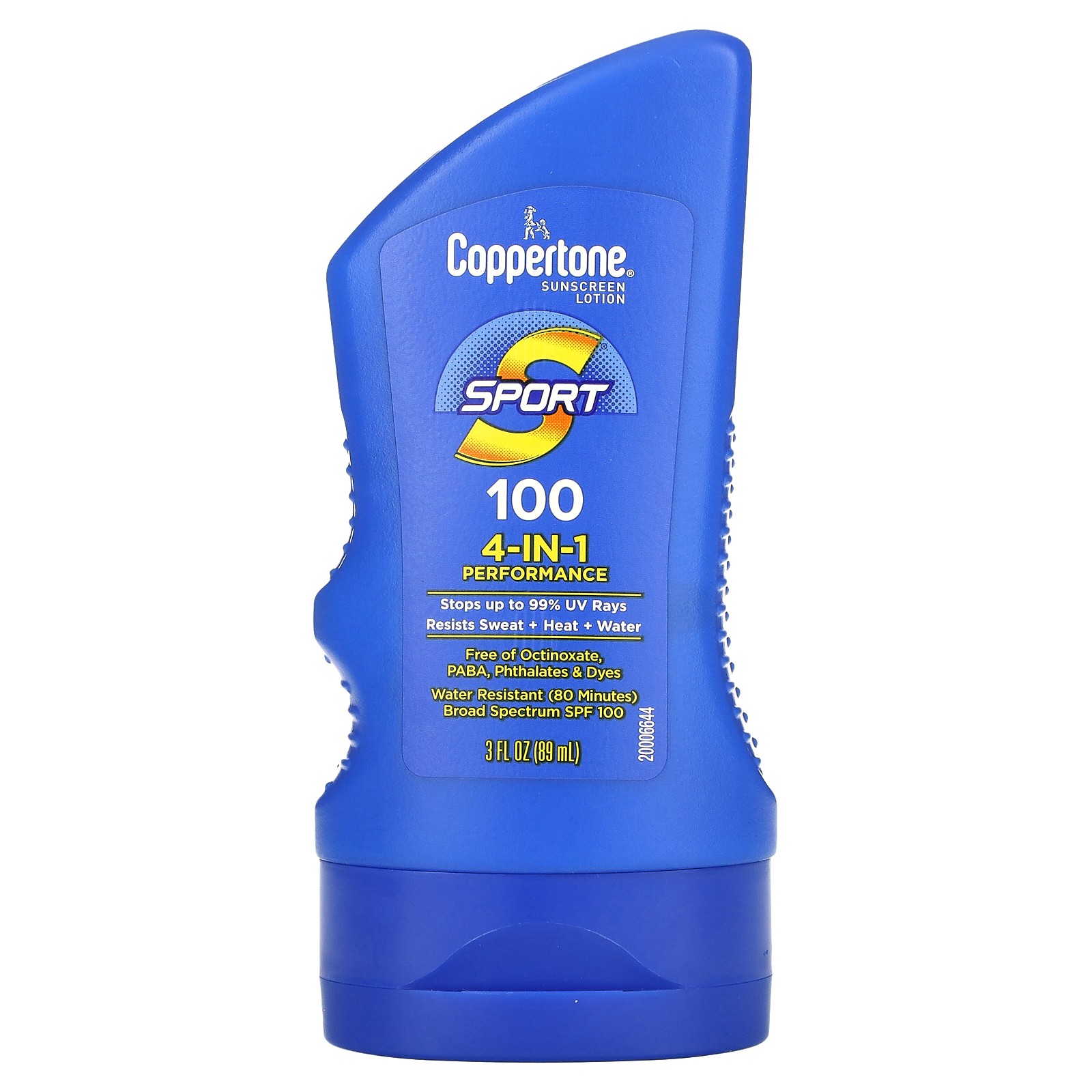 Спортивный солнцезащитный лосьон эффективность 4 в 1 SPF 100 3 жидких унции 89 мл 3190₽