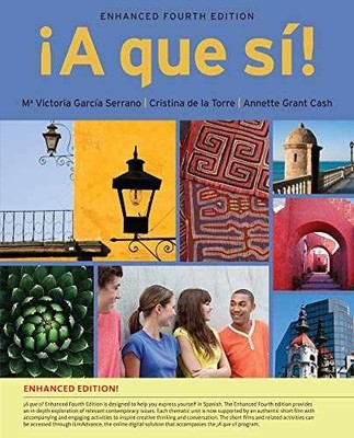 A que si!, Enhanced (with iLrn - Paperback, by Garcia Serrano M. - Acceptable n