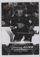 2023-24 Series 1 UD Canvas Young Guns Black & White Nikita Nesterenko #C92 5h0