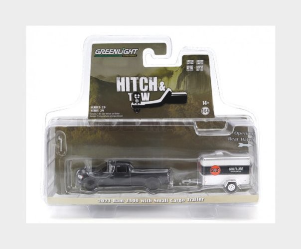 Greenlight Dodge Ram 2500 Pick-up Ups 2023 With Trailer 1:64 32290D