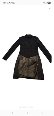 Magnifique Robe Noire Barbara Bui Taille 38. - Photo 1/4