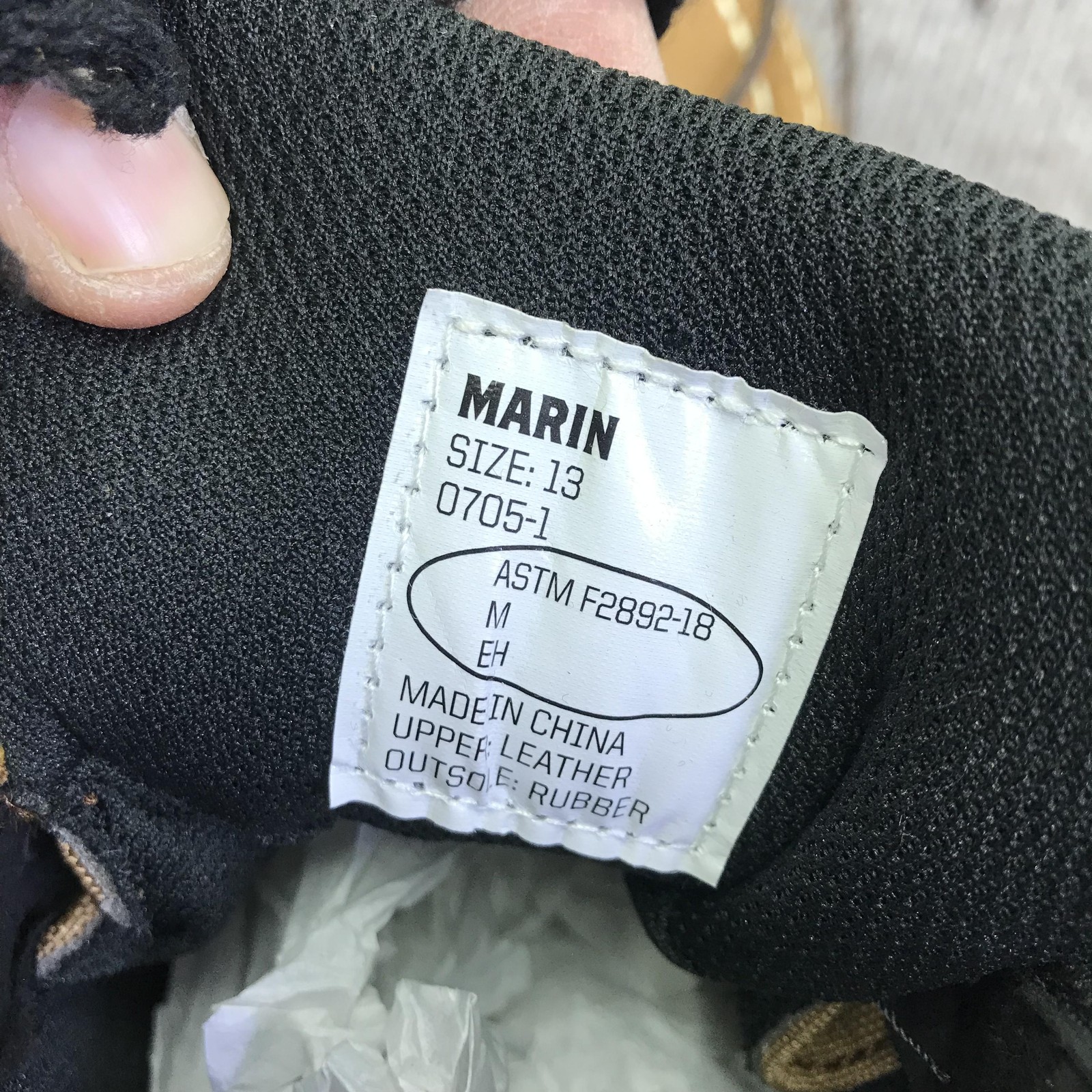 Brunt Marin Boots Mens Size 13 Brown Leather Moc Toe Work EH ASTM F2892-18