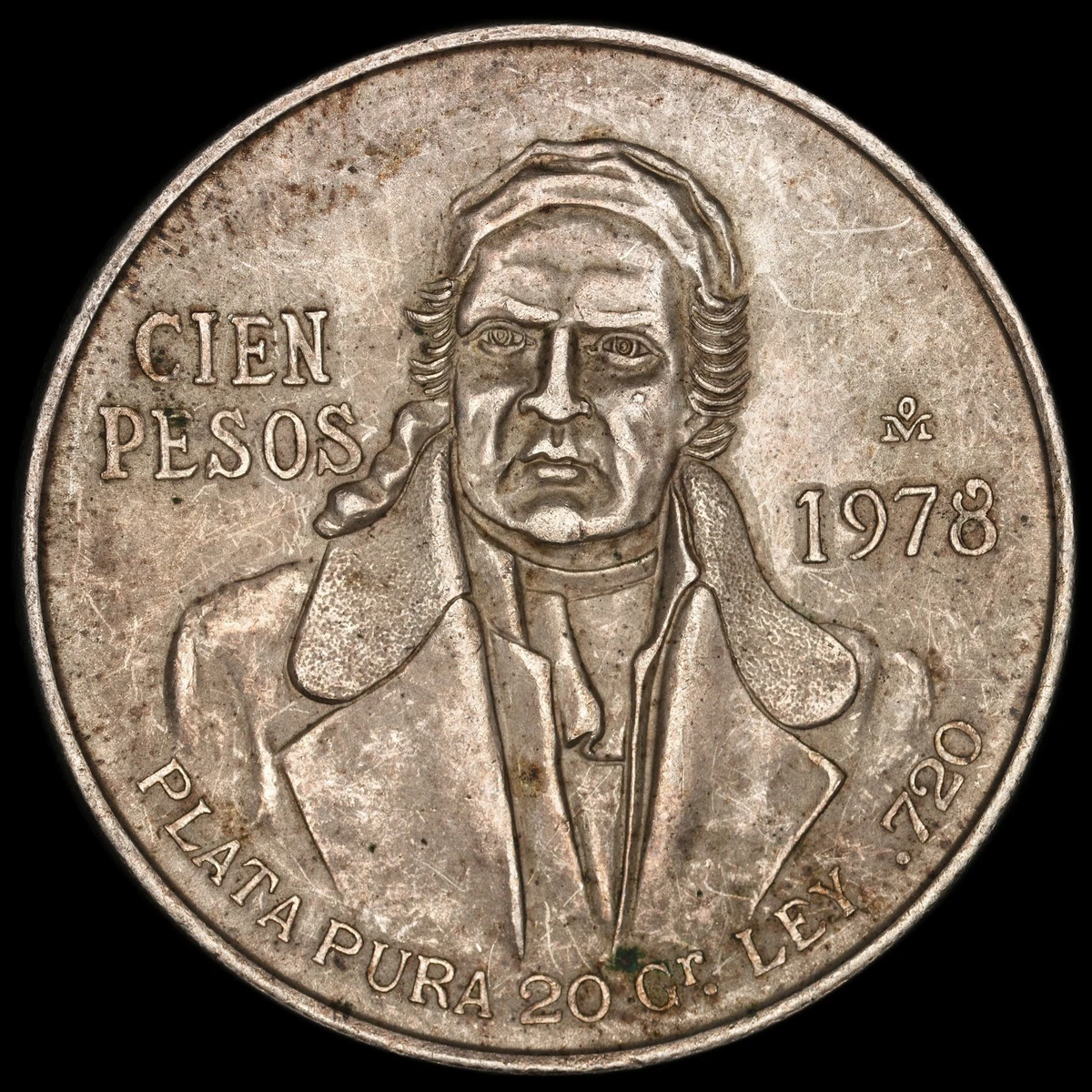 25+ Silver 100 Pesos Denomination 1978 Mexican Coins (1905-Now