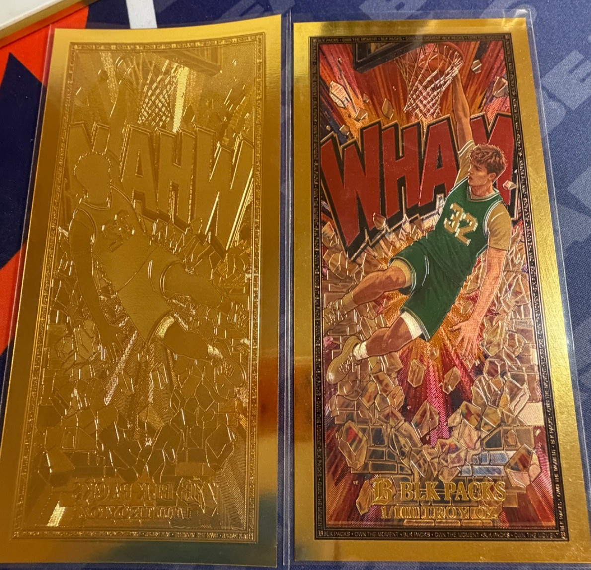 GoldBack 24K, 1/100 Troy Oz. Copper Flagg WHAM Crunch Time Basketball 2024-25