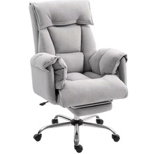 EXECUTIVE OFFICE CHAIR COMFY WITH FOOTREST RECLINING SWIVEL COMPUTER CHAIR