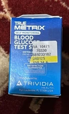 True Metrix Blood Glucose Test Strips 50Ct, Exp 2026