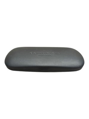 Original Donna Karan New York schwarze Hartbrille Sonnenbrille stilvolles Etui (KLEIN)