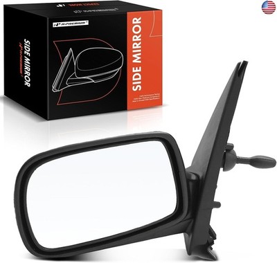 A-Premium Driver Side Manual Door Mirror - Compatible with Toyota Echo