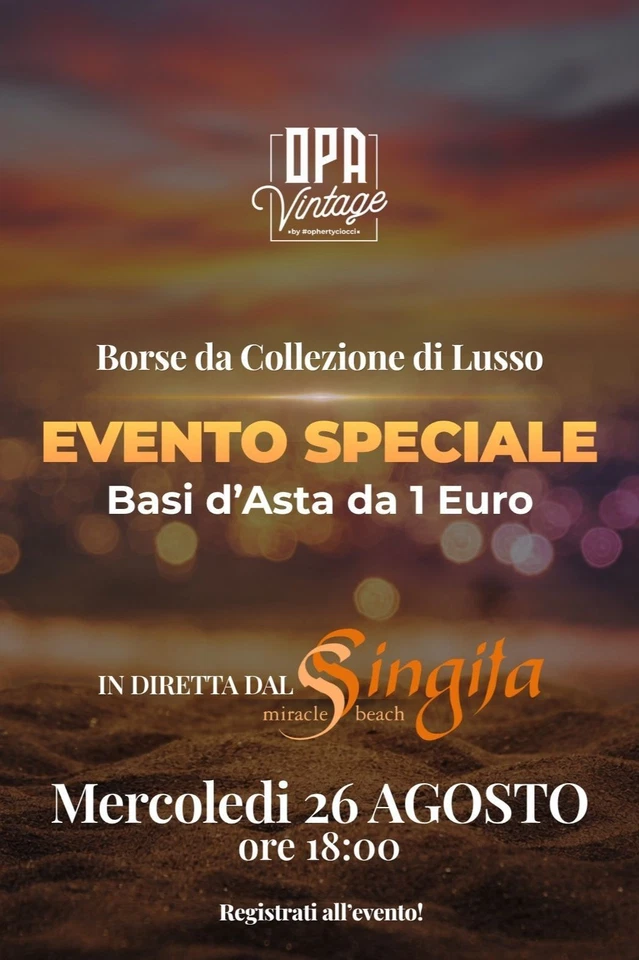 OPAVINTAGE Live dal SINGITA:  Lux & Sunset Experience