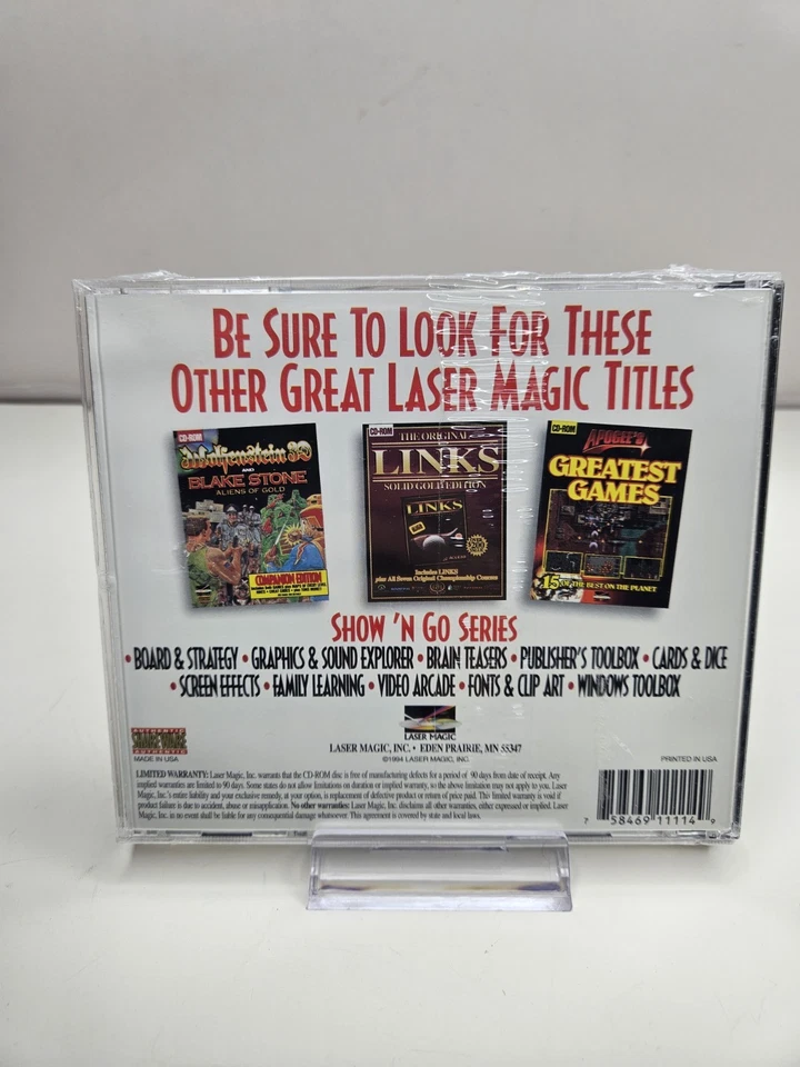 NEW SEALED DOOM PC ROM Companion EDition Video Game 1994 FACTORY SEALED - Image 2 of 4