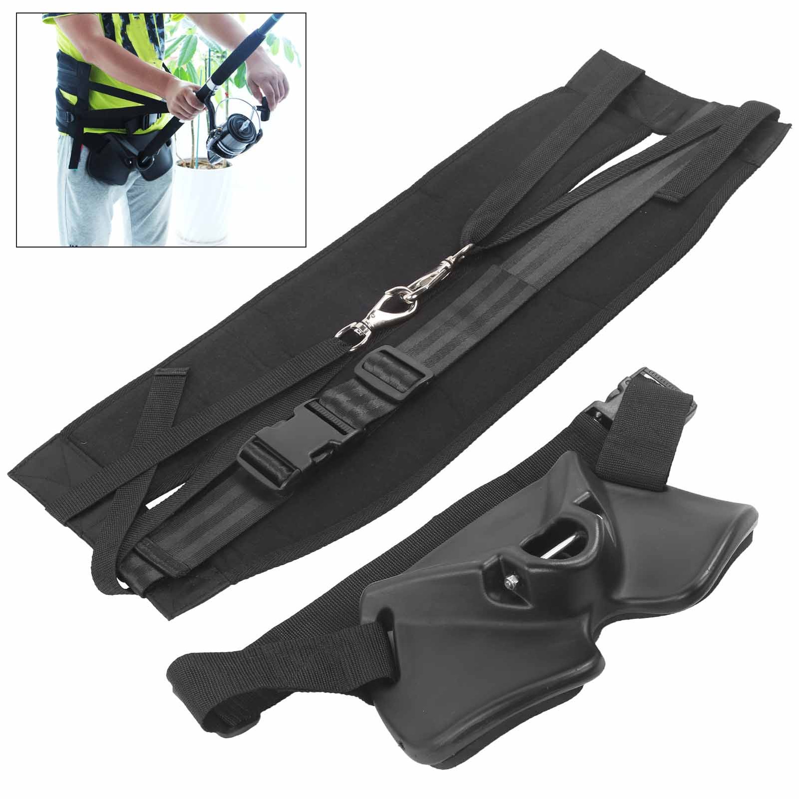 Adjustable Fishing Belly Top Waist Support Harness Fishing Rod Fighting BA