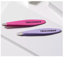 Tweezerman Mini Oval Slant and Point TweezerSet