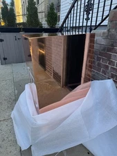 Pink Mirrored Pedestal Stands Set Of 9