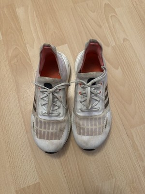 Adidas Ultraboost Sneaker Gr. 39 1/3 Damen Weiß Grau Orange