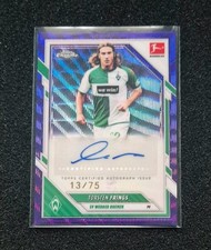 2025-26 Topps Chrome Bundesliga Torsten Frings Purple Wave Auto /75