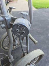 Vintage Play Day Aluminum Golf Push Pull Cart USA Made