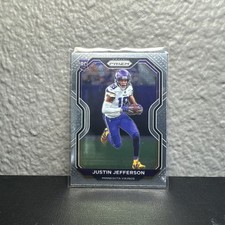 2020 Panini Prizm - Rookie #398 Justin Jefferson (RC)