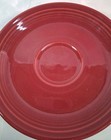 Vintage Red HOMER LAUGHLIN Post '86 Cinnabar Maroon FIESTA Saucer — photo 3