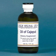 Pure Herbs: Oil of Cajeput - 4 oz.