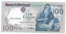 1981 Portugal 100 Escudos P178  UNC Banknote 