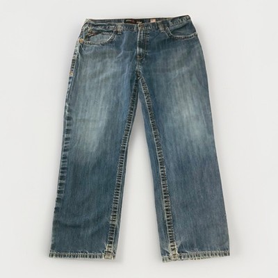 Ariat FR M3 Loose Straight Leg Jeans Mens 40x32 Blue Fire Resistant Denim Pants