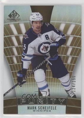 2021 Upper Deck SP Game Used Edition Purity Gold /150 Mark Scheifele #P-19 0c3