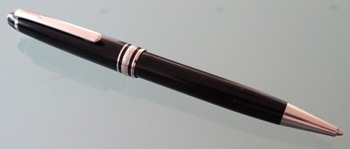 Montblanc Meisterstück, schöner KUGELSCHREIBER CLASSIQUE PLATINUM, Nr. 164, EDEL - Bild 3 von 9
