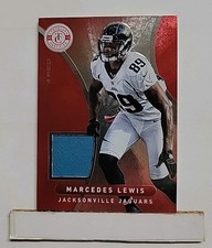 2012 Totally Certified Marcedes Lewis #35 Platinum Red Patch #'d 295/299 W1