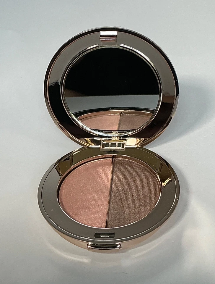 Jane Iredale PurePressed Eye Shadow Duo in Sorbet Full Size w/Mirror Compact NIB - Image 2 of 4