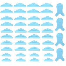 Reusable Silicone Eyelash Lifting Pads Perm Curler Rods 5 Sizes S M M1 M2 L Blue