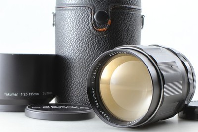[ N MINT w/Hood ] Asahi Super Takumar 135mm f/2.5 MF Telephoto Lens Pentax JAPAN