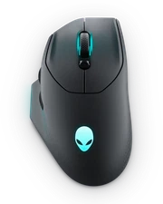 Alienware Wireless Gaming Mouse - AW620M Black Brand New - Dark Side of The Moon
