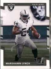 Marshawn Lynch 2017 Donruss Oakland Raiders #241