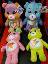 Loot of 4 Mixed Care Bears Plush Lot Two NWT and Two Not