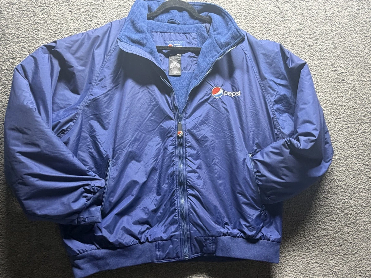 Veste à Capuche Pepsi Cola - Taille L - Occasion - Style Fan De Soda Rétro