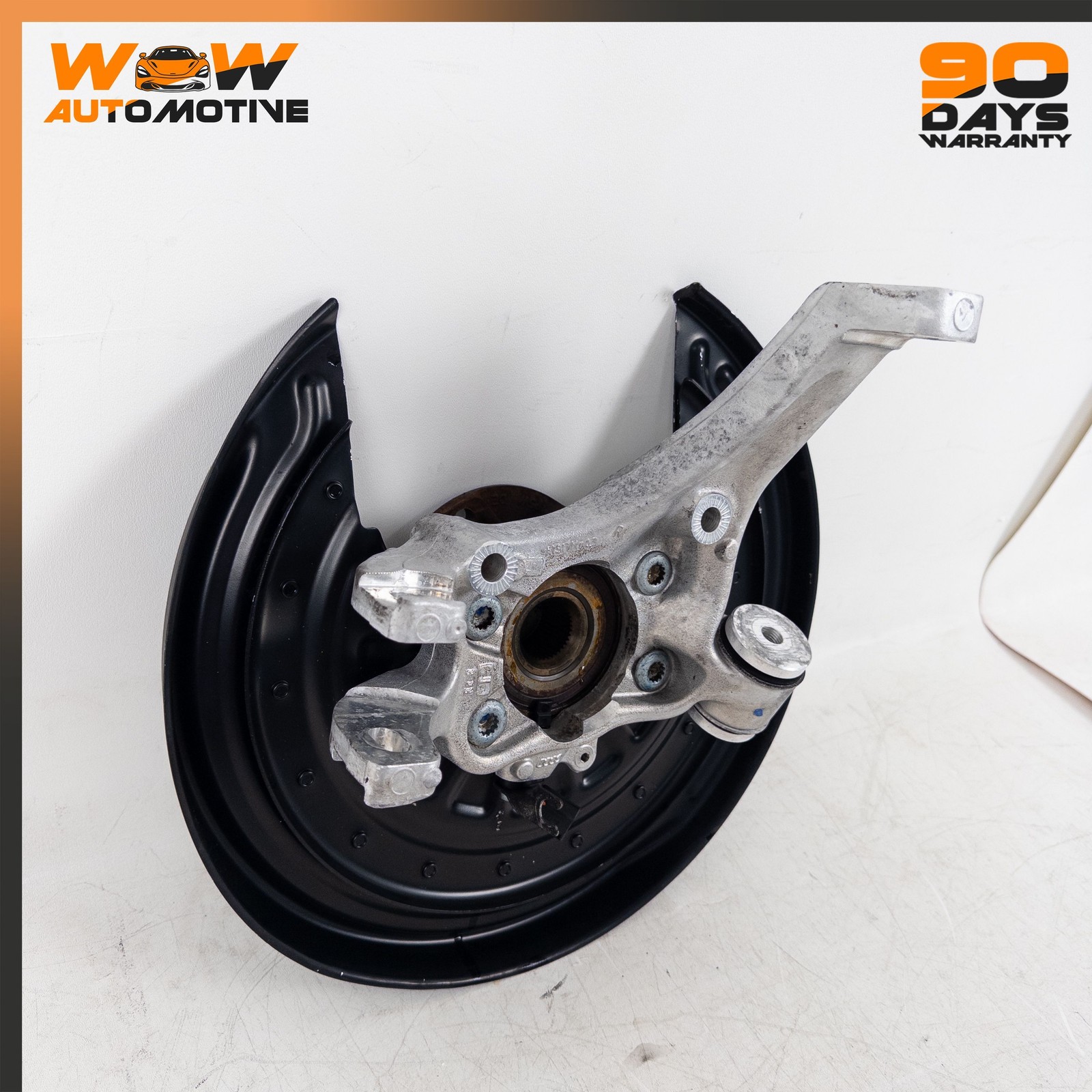 04-19 BENTLEY CONTINENTAL GT FLYING SPUR REAR RIGHT SPINDLE KNUCKLE HUB OEM