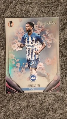 Ansu Fati SSP Cherry Blossom Brighton and Hove Albion - Topps Japan