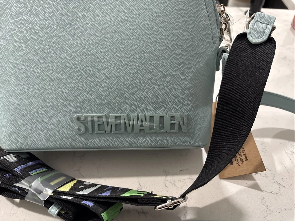 Bolso Bandolera Steve Madden Tik Tok Sea Crush Bevelyn con Bolsa Nuevo con Etiquetas Foto 2 de 4