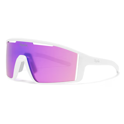 Rapha Sestri Pro Team Full Frame Glasses - White Frame/Pink Blue